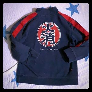 Tea Collection Fire Fighter pull over sweatshirt
